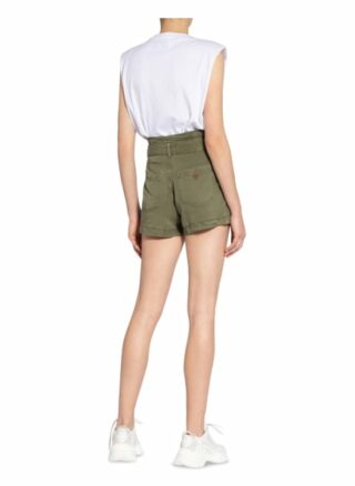 Guess Paperbag-Shorts Janna, Grün