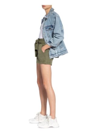 Guess Paperbag-Shorts Janna, Grün
