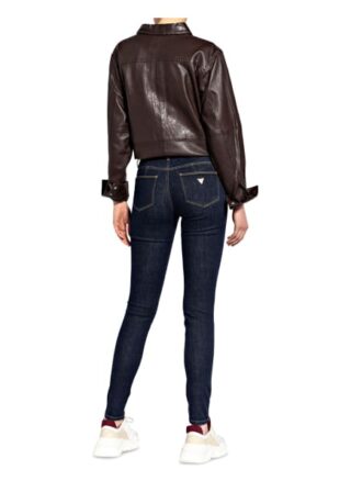 Guess Skinny Jeans Curve X, Schwarz