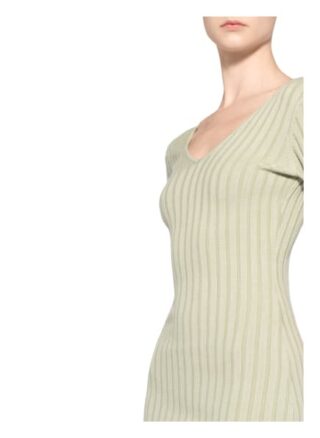 Guess Strickkleid Gisele mit 3/4-Arm, Grün