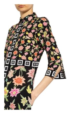 Hayley Menzies Hemdblusenkleid aus Seide, Schwarz