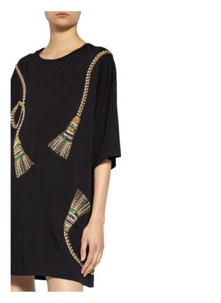 Hayley Menzies Jerseykleid mit Paillettenbesatz, Schwarz