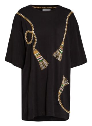 Hayley Menzies Jerseykleid mit Paillettenbesatz, Schwarz