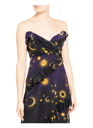 Hayley Menzies Seidenkleid, Blau