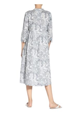 Hemisphere Leinenkleid, Blau