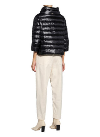Herno Daunenjacke Sofia mit 3/4-Arm, Schwarz