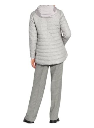 Herno Daunenjacke mit Seide und Cashmere, Grau