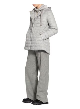 Herno Daunenjacke mit Seide und Cashmere, Grau