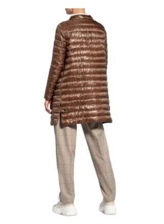 Herno Lightweight-Daunenmantel, Braun