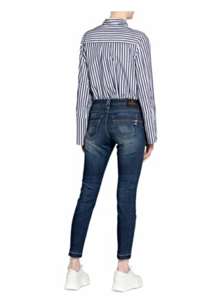 Herrlicher Destroyed Jeans Touch Cropped, Blau