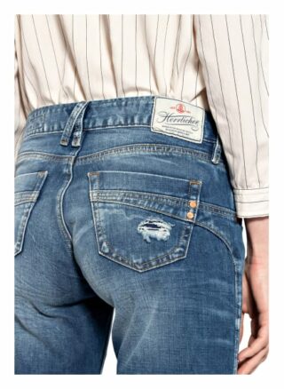 Herrlicher Jeans Touch Cropped, Blau