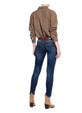 Herrlicher Skinny Jeans Gila, Blau