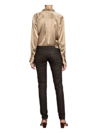 Herrlicher Skinny Jeans Gila, Braun