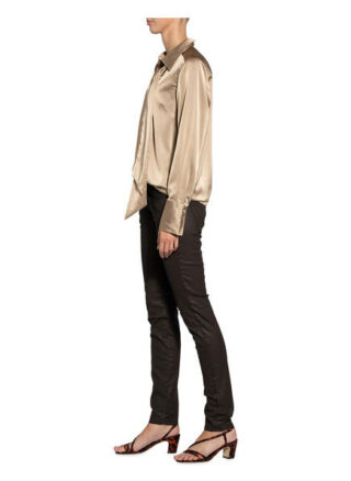 Herrlicher Skinny Jeans Gila, Braun