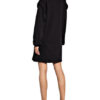 Herrlicher Sweatkleid Gem, Schwarz