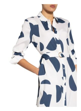 Herzensangelegenheit Hemdblusenkleid, Blau