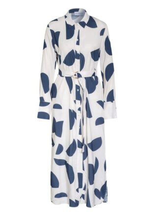 Herzensangelegenheit Hemdblusenkleid, Blau