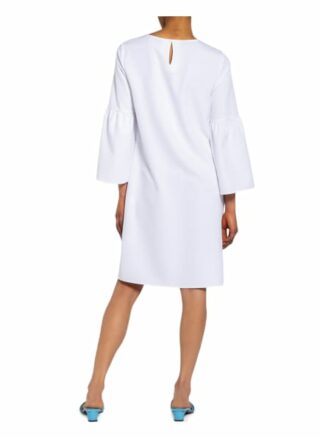 Herzensangelegenheit Kleid mit Rüschenbesatz, Weiß