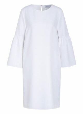 Herzensangelegenheit Kleid mit Rüschenbesatz, Weiß