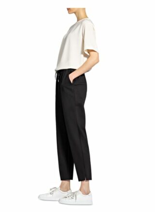Hobbs 7/8-Hose Isla Ponte im Jogging-Stil, Schwarz