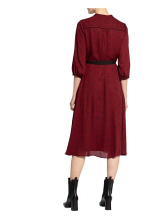 Hobbs Kleid Cece mit 3/4-Arm, Schwarz