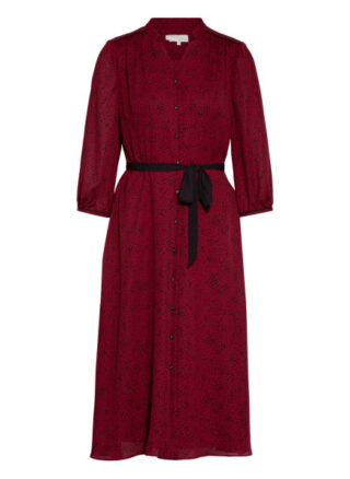 Hobbs Kleid Cece mit 3/4-Arm, Schwarz