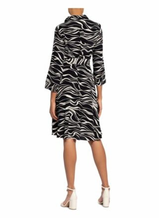 Hobbs Kleid Clarice mit 3/4-Arm, Blau