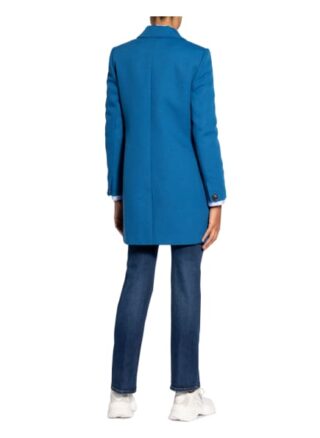 Hobbs Mantel Corina mit Wolle, Blau