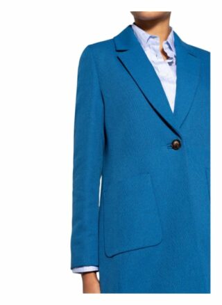 Hobbs Mantel Corina mit Wolle, Blau