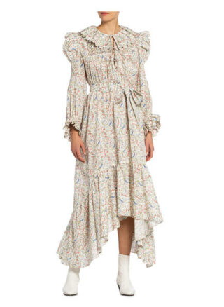 Horror Vacui Maxikleid Defensia, Beige