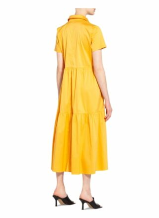 Hugo Hemdblusenkleid Ennish, Gelb