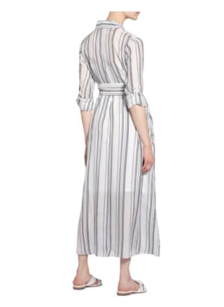 Hugo Hemdblusenkleid Ermeta, Weiß