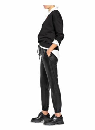Hugo Hose Hajula im Joggingstil, Schwarz