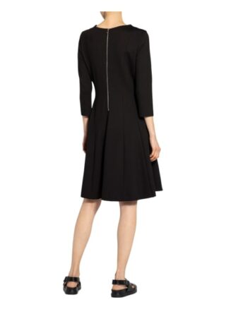 Hugo Jerseykleid Diamanda mit 3/4-Arm, Schwarz