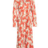 Hugo Kleid Kaflore, Orange
