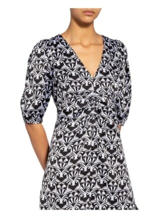 Hugo Kleid Kigura mit 3/4-Arm, Beige