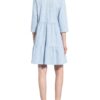 Hugo Kleid Klevia mit 3/4-Arm, Blau