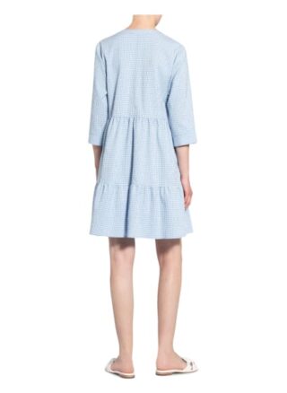 Hugo Kleid Klevia mit 3/4-Arm, Blau