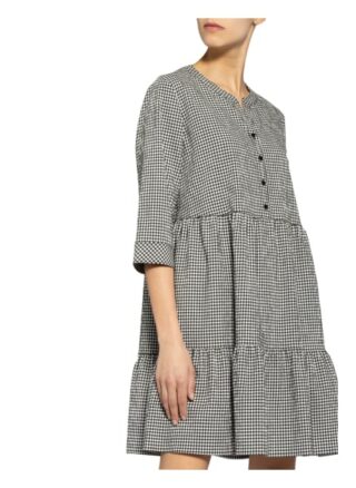 Hugo Kleid Klevia mit 3/4-Arm, Schwarz