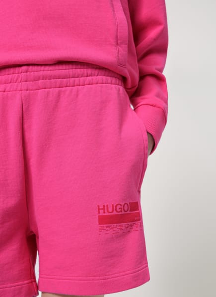 HUGO Nashorts Shorts Damen, Pink