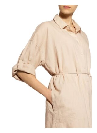 Inwear Hemdblusenkleid Drizaiw mit Leinen, Beige
