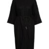 Inwear Hemdblusenkleid Drizaiw mit Leinen, Schwarz