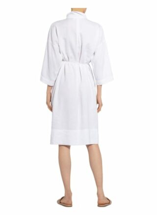 Inwear Hemdblusenkleid Drizaiw mit Leinen, Weiß