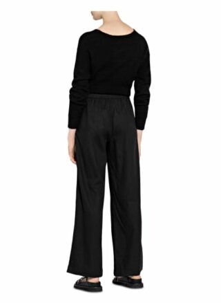 Inwear Hose Brizal mit Leinen, Schwarz