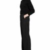 Inwear Hose Brizal mit Leinen, Schwarz