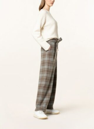 Iris Von Arnim Hose Camilla mit Cashmere, Grün