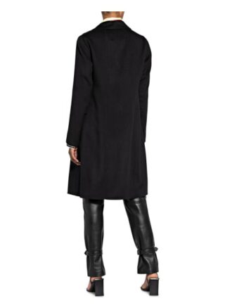 Iris Von Arnim Mantel Benice mit Cashmere, Schwarz