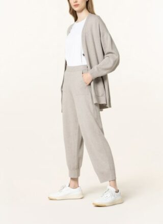 Iris Von Arnim Strickhose Karlotta aus Cashmere, Beige