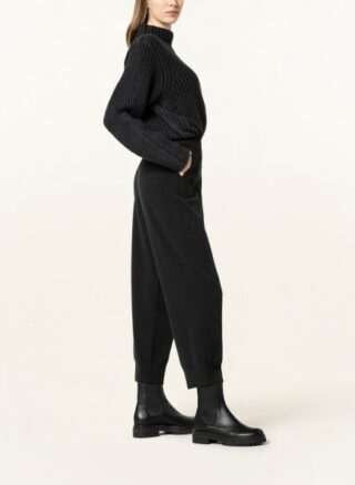 Iris Von Arnim Strickhose Karlotta aus Cashmere, Schwarz