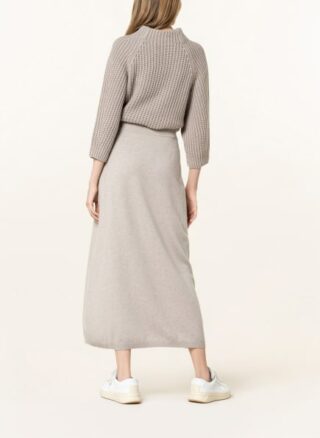 Iris Von Arnim Strickrock Kalinda aus Cashmere, Beige